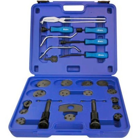INTEGRATED SUPPLY NETWORK Astro Pneumatic 18Pc Brake Caliper Wind Back Tool and 8Pc Pro Brake - AST78619 AST78619